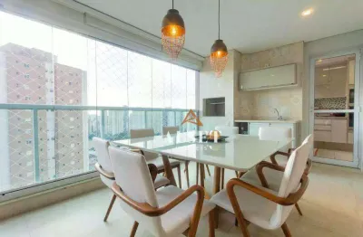 Belíssimo apartamento com 3 suítes e varanda gourmet no tatuapé