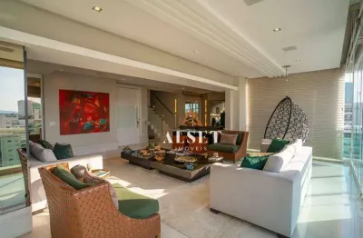 Cobertura duplex com 4 dormitórios à venda, 343 m² por r$ 8.900.000 - alto da mooca - são paulo/sp