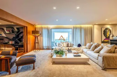 Apartamento com 3 dormitórios à venda, 355 m² por r$ 4.200.000,00 - anália franco - são paulo/sp