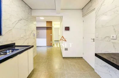 Apartamento com 1 dormitório para alugar, 37 m² por r$ 2.031,27/mês - tatuapé - são paulo/sp