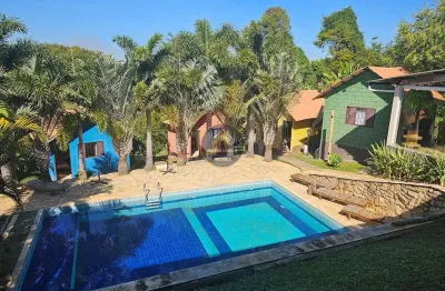 Chácara em condomínio com 2 quartos, porta do sol, mairinque - r$ 4.2 mi, cod: ch0336