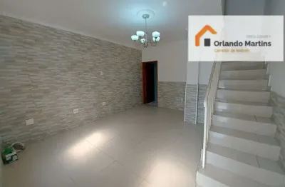 Casa com 2 quartos para alugar na rua augusto simões, vila santo antônio, guarujá, 65 m2 por r$ 2.000