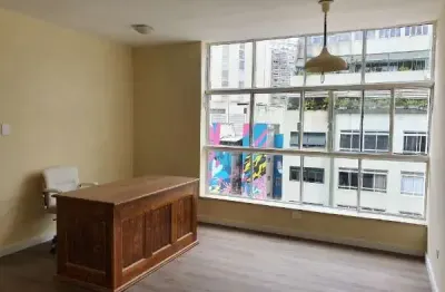 Sala comercial com 3 salas para alugar na rua major sertório, 200, vila buarque, são paulo por r$ 2.000
