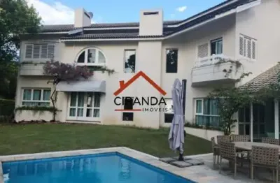 Casa em condomínio fechado com 4 quartos à venda na alameda madrepérola, 175, alphaville, santana de parnaíba por r$ 4.500.000