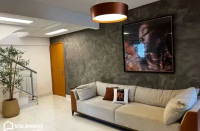Cobertura para alugar, no condomínio san maarten,  em belo horizonte, buritis, com 3 quartos, 190m²