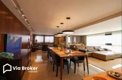 Apartamento à venda, no condomínio edifício phoenix tênis residence,  em belo horizonte, belvedere, com 4 quartos, 216m²