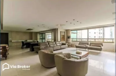 Apartamento de luxo, no condomínio edifício courchevel,  em belo horizonte, belvedere, com 4 quartos, 275m²