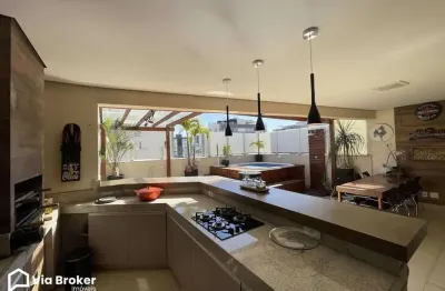 Cobertura à venda, no condomínio edifício santorini  em belo horizonte, buritis, com 4 quartos, 230m²