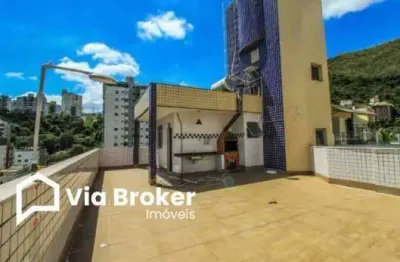 Cobertura para alugar, no condomínio do edificio alzira de quadros neves  em belo horizonte, buritis, com 3 quartos, 180m²