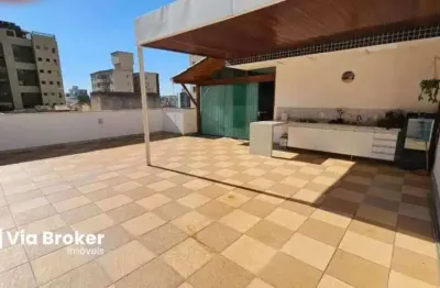 Cobertura à venda, no ed. riatan,  em belo horizonte, buritis, com 3 quartos, 240m²