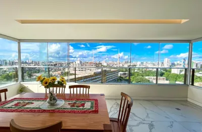Apartamento 3 suítes no são lázaro nascente andar alto dependência 03 vagas