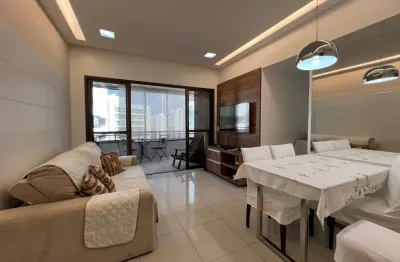 Apartamento de 2 quartos em alphaville com dependência art ville 02 vagas soltas