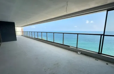 Apartamento de 4 suítes no undae ocean ondina vista mar alto padrão