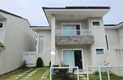 Casa em condeomibio a venda 3 quartos em miragem vilas do atlântico com área gourmet lauro de freitas