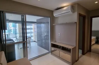 Apartamento a venda no itaigara 2 quartos com varanda gourmet e mobiliado no neo itaigara