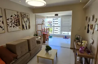 Apartamento a venda em armaçao com 2 quarto varanda armarios e 2 vagas no residencial valente