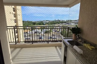 Apartamento a venda no stupendo piatã com 2 quartos nascente e varanda gourmet