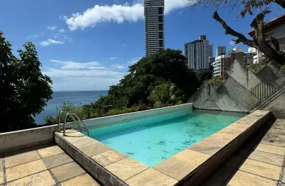 Casa a venda na ladeira da barra com 4 suites piscina e vista mar