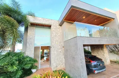 Casa a venda em alphaville 2 salvador com 5 suites mobiliada e moderna