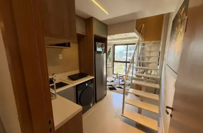 Apartamento a venda no caminho das árvores com 1 quarto e mobiliado no unique live