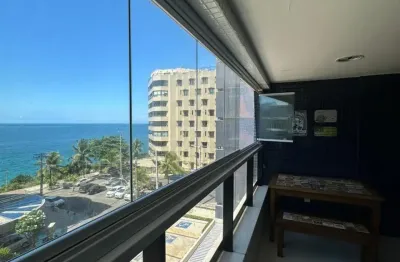 Apartamento a venda no ondina choice quarto e sala mobiliado e vista mar