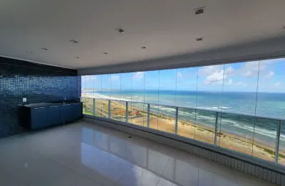 Apartamento a venda no hemisphere 360 com 4 suites vista mar e varanda gourmet