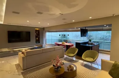 Apartamento a venda no hemisphere 360 com 4 quartos reformado e varandão