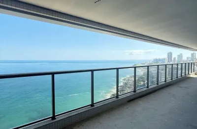 Apartamento a venda no undae ocean em ondina com 4 suites vista mar e andar alto