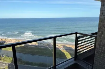 Apartamento a venda no ocean house jaguaribe com 2 quartos e vista mar frontal