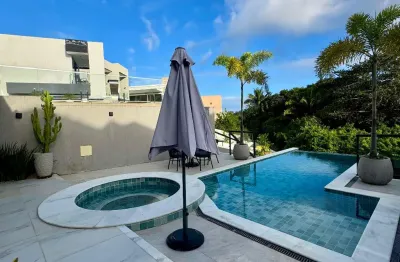 Casa a venda em alphaville 2 salvador com 4 suites piscina área gourmet e nova