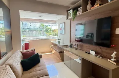 Apartamento a venda no candeal com 2 quartos reformado e 2 vagas no vila nova