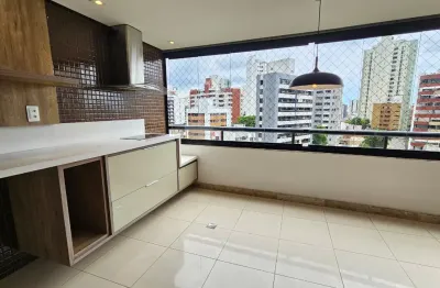 Apartamento a venda na Pituba com 3 quartos nascente e varanda gourmet no Gran Ville