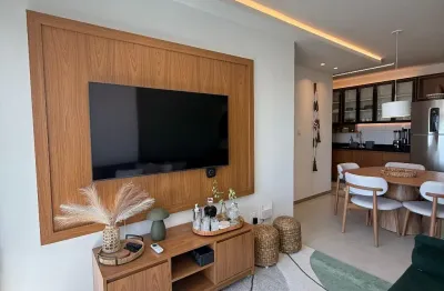 Apartamento a venda no ocean house jaguaribe com 2 quartos mobiliado e vista mar