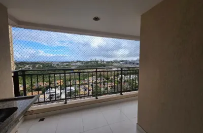 Apartamento a venda no stupendo piatã com 3 quartos vista mar e varanda gourmet