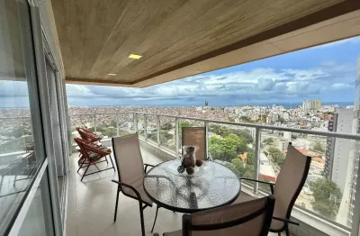 Apartamento a venda no duetto horto florestal com 2 suites reformado e vista mar