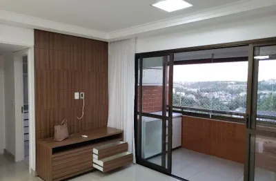 Apartamento a venda no brisas clube na paralela com 2 quartos e varanda