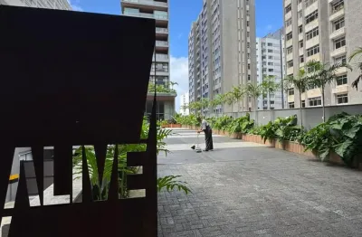 Apartamento a venda no alive corredor da vitoria studio com varanda e vista mar