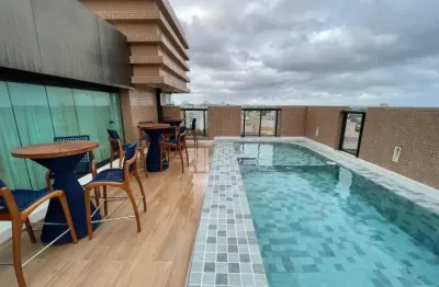 Cobertura a venda em alphaville 1 com 3 quartos mobiliada nascente e reformada