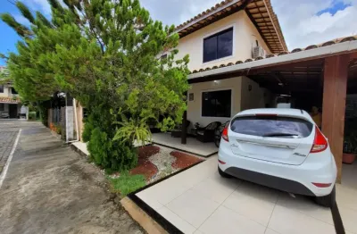 Casa a venda em piatã com 4 quartos nascente e área gourmet no condominio praia ville