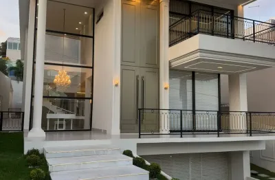 Casa a venda em alphaville 2 salvador com 5 suites mobiliada nova e alto luxo