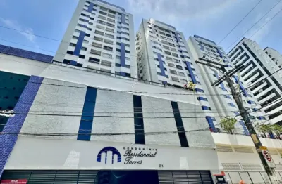 Apartamento a venda na pituba com 3 quartos nascente e armários no residencial torres