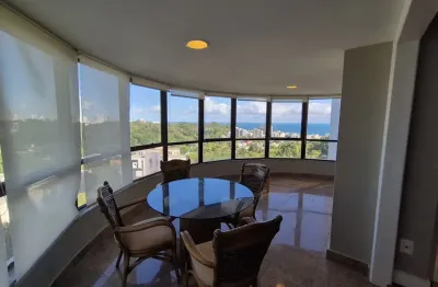 Apartamento a venda em são lazaro com 4 suites varanda e vista mar