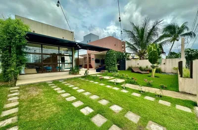 Casa a venda em villas do jacuipe com 4 suites piscina e área gourmet