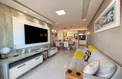 Apartamento a venda no colina de piatã com 3 quartos varanda e vista mar