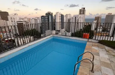 Cobertura a venda na pituba com 4 quartos piscina privativa e vista mar