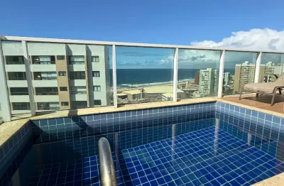 Cobertura linear em armação com 3 quartos nascente e piscina privativa