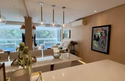 Apartamento a venda em alphaville 1 com 3 quartos reformado e 2 vagas