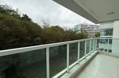 Apartamento a venda em alphaville 1 com 2 quartos e varanda no natura