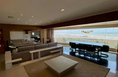 Apartamento a venda no hemisphere 360 com 4 suites vista mar e mobiliado