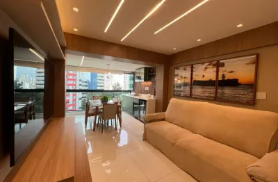 Apartamento a venda na pituba com 3 quartos reformado e varanda gourmet